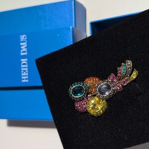 Heidi Daus Swarovski Crystals Brooch